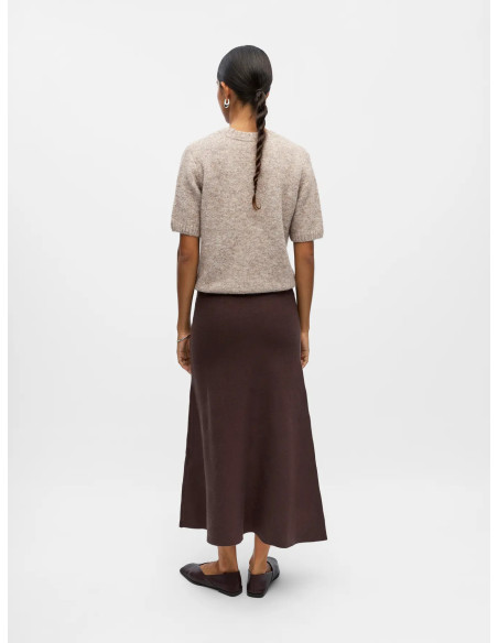 OBJREYNARD HW LONG SKATER SKIRT