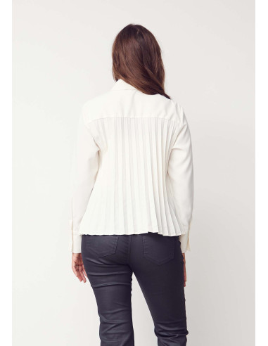 ISAY FRIDA PLEAT SHIRT