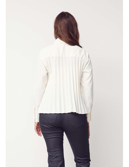 ISAY FRIDA PLEAT SHIRT