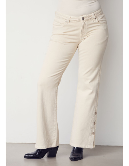 ISAY COMO TWILL BUTTON PANT