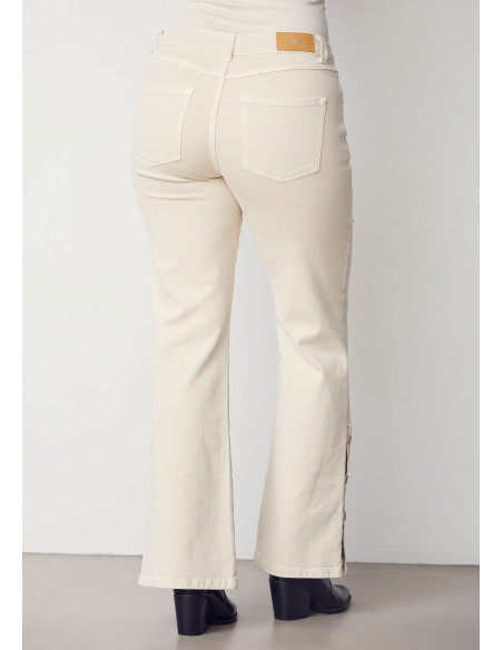 ISAY COMO TWILL BUTTON PANT