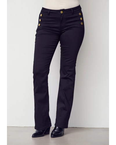ISAY LIDO BUTTON LONG JEANS
