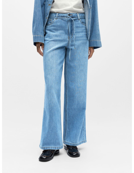 OBJROSIE MW WIDE JEANS NOOS