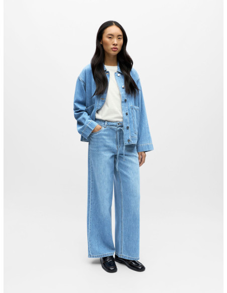 OBJROSIE MW WIDE JEANS NOOS