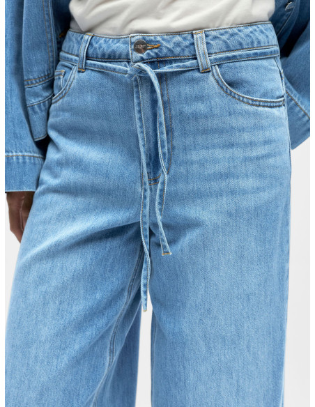 OBJROSIE MW WIDE JEANS NOOS
