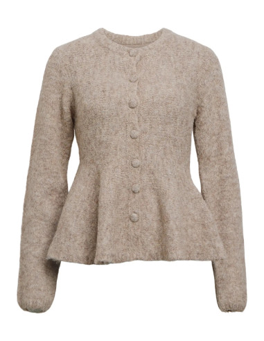 OBJSAGGIA  LS PEPULM KNIT CARDIGAN