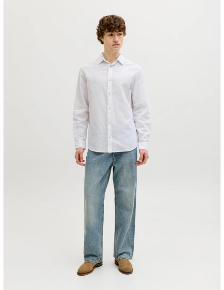 JJSUMMER LINEN BLEND SHIRT LS