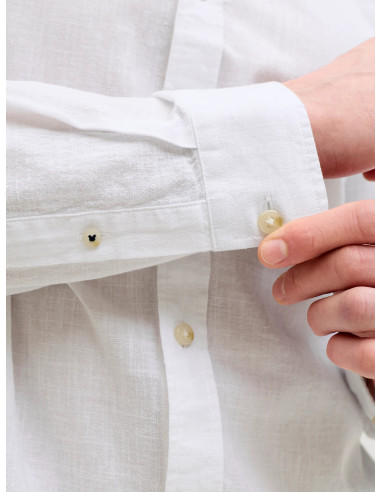 JJSUMMER LINEN BLEND SHIRT LS