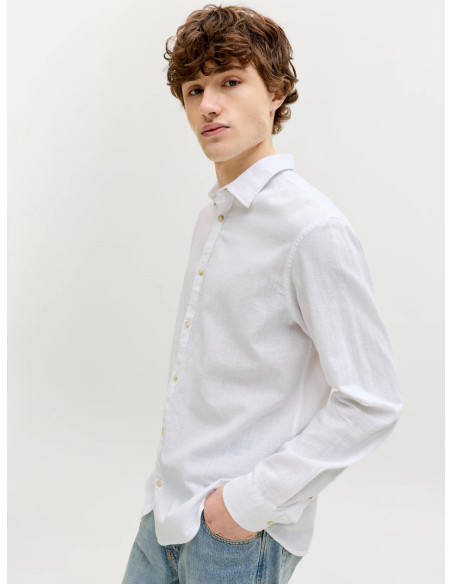 JJSUMMER LINEN BLEND SHIRT LS
