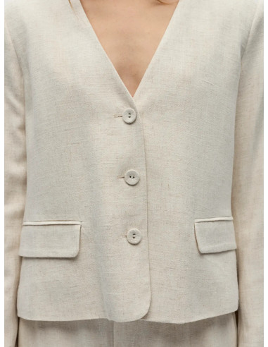 OBJSANNE V-NECK BLAZER