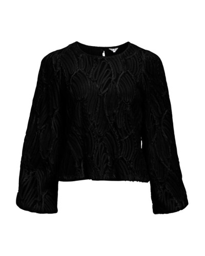 OBJLUCIE LS RE O-NECK TOP 2