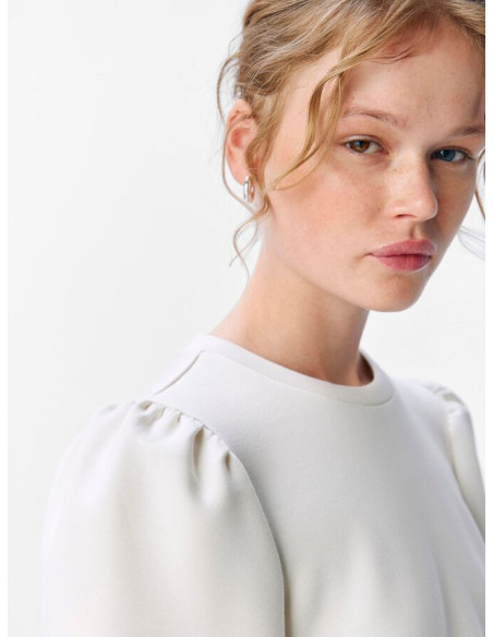 OBJANDREA LS O-NECK TOP