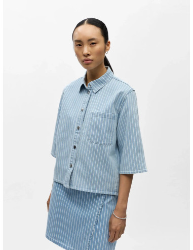OBJSANNI 2-4 RE DENIM SHIRT