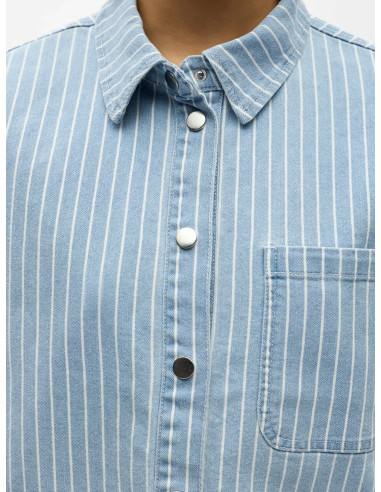OBJSANNI 2-4 RE DENIM SHIRT