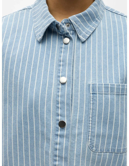 OBJSANNI 2-4 RE DENIM SHIRT