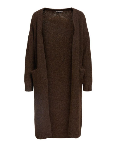 OBJMILU LS LO LONG KNIT CARDIGAN