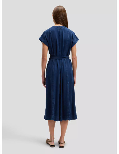 LEE BELTED MIDI DRESS