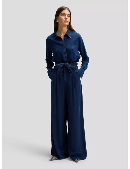 LEE PLATED WIDE LEG