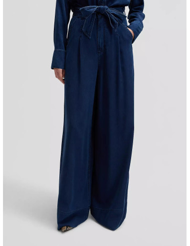 LEE PLATED WIDE LEG