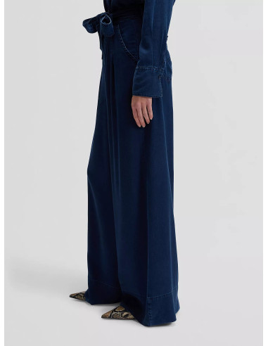 LEE PLATED WIDE LEG