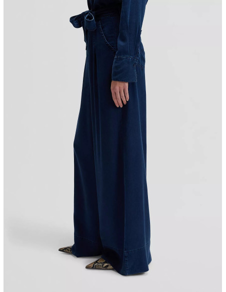 LEE PLATED WIDE LEG