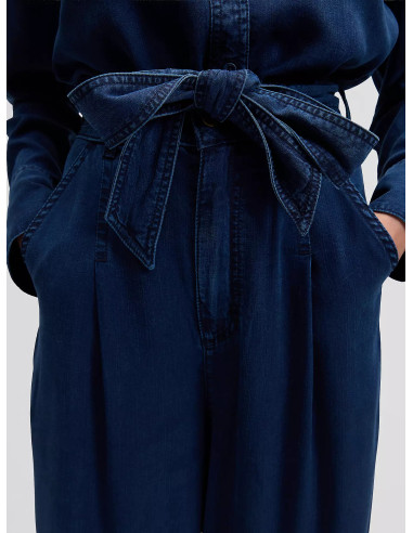 LEE PLATED WIDE LEG