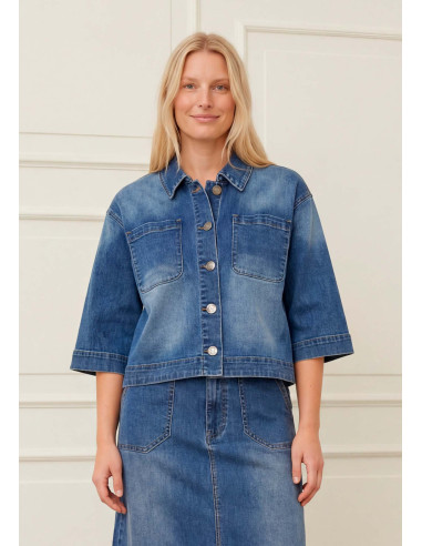 ISAY CARPI DENIM JACKET