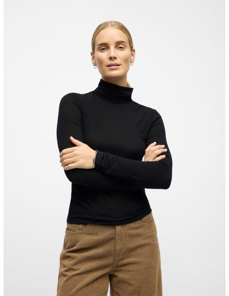 OBJZOFIA LS ROLLNECK TOP