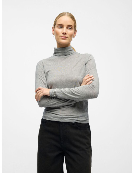 OBJZOFIA LS ROLLNECK TOP