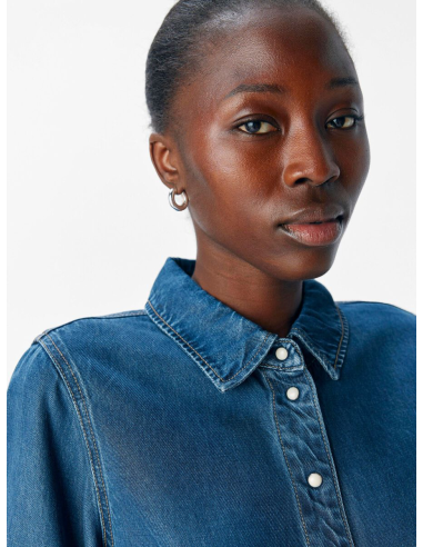 OBJFRAME RE DENIM TOP