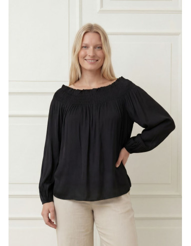 ISAY ANE STRETCH BLOUSE