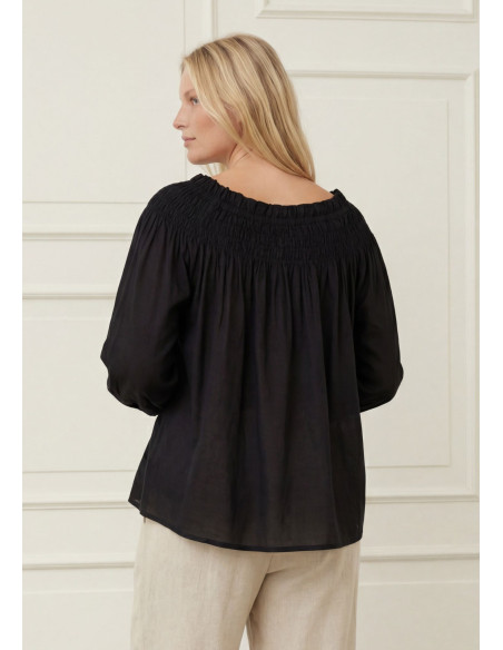 ISAY ANE STRETCH BLOUSE