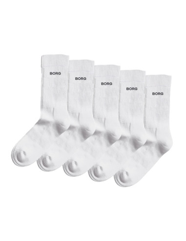 BORG ESSENTIAL CREW SOCKS 5-PACK