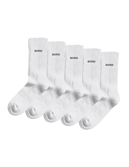 BORG ESSENTIAL CREW SOCKS 5-PACK