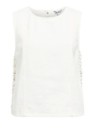 OBJTRICE SL DENIM TOP