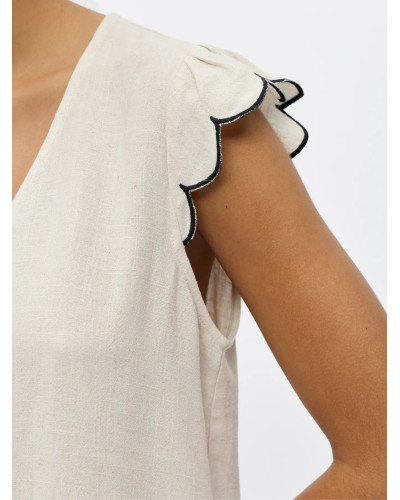 OBJSANNE V-NECK TOP 2