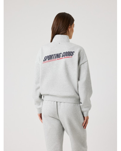BORG HALFZIP SWEATSHIRT