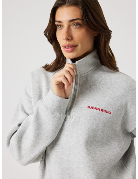 BORG HALFZIP SWEATSHIRT
