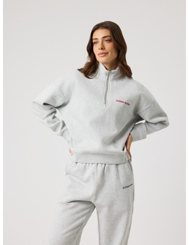 BORG HALFZIP SWEATSHIRT
