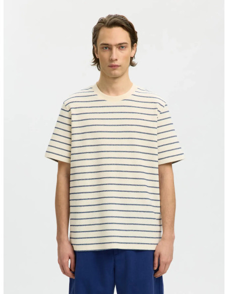 SLHDJANGO STRIPE TEE