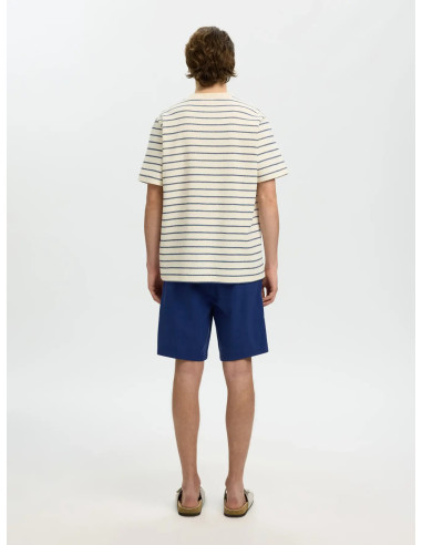 SLHDJANGO STRIPE TEE