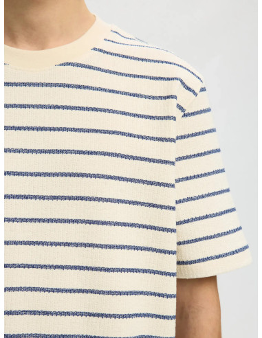 SLHDJANGO STRIPE TEE
