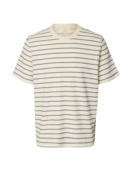 SLHDJANGO STRIPE TEE