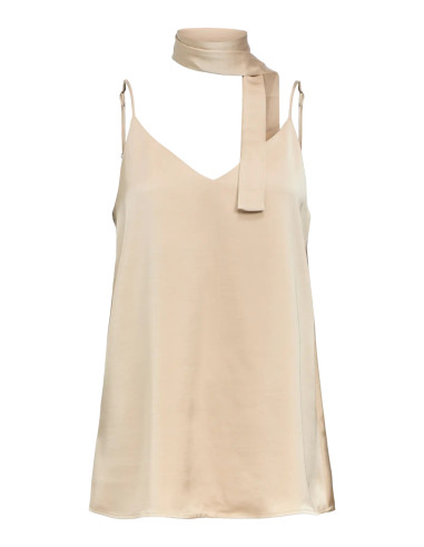 OBJCHILLI LO SINGLET V-NECK TOP
