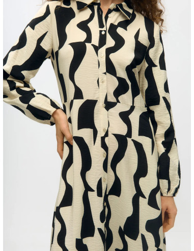 OBJJACIRA LONG SHIRT DRESS