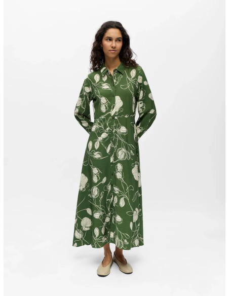 OBJJACIRA LONG SHIRT DRESS