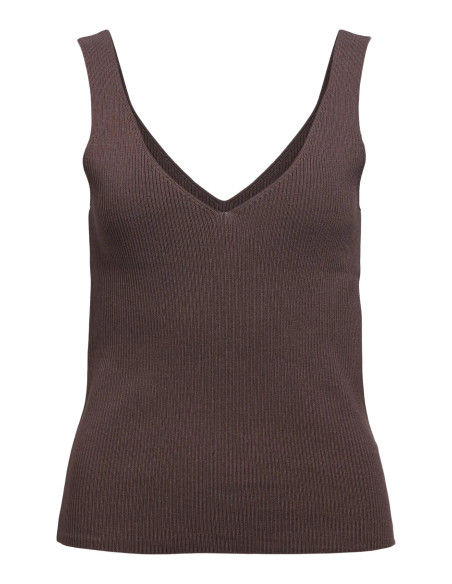 OBJKUNI TESS SINGLET KNIT TOP