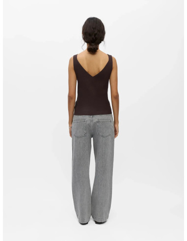OBJKUNI TESS SINGLET KNIT TOP