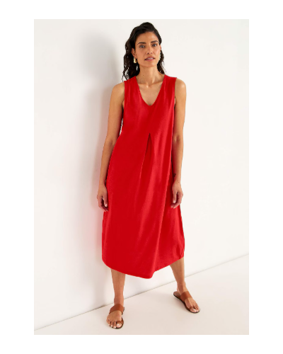 CELLBES ETNA PLEAT DRESS