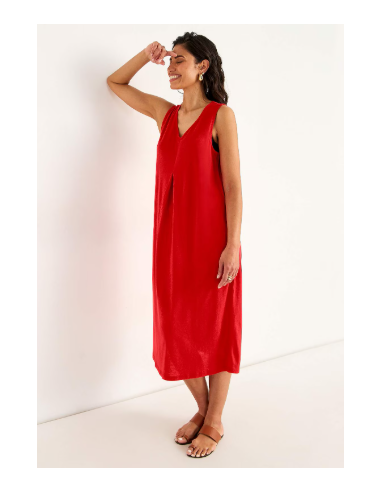 CELLBES ETNA PLEAT DRESS